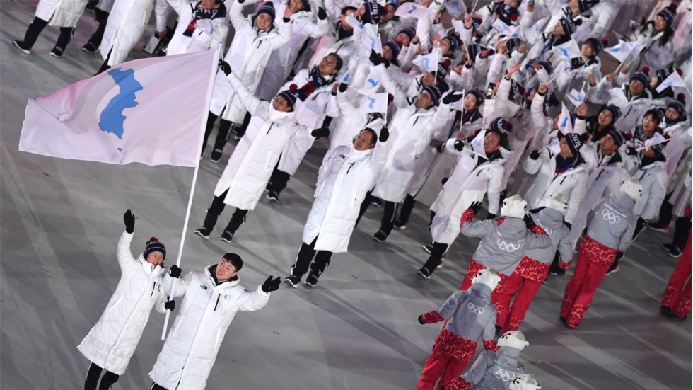 Korean intruder ejected from Olympic opening ceremony