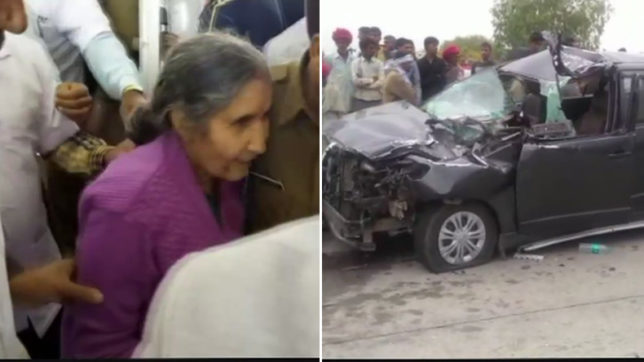 PM Narendra Modi's wife suffers minor injuries in road accident