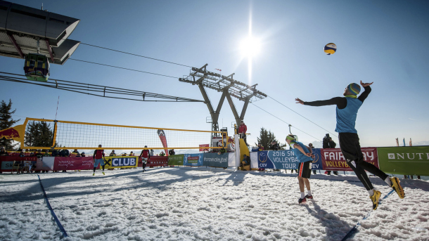 Snow Volleyball becoming second most popular ball sport at Winter Olympics