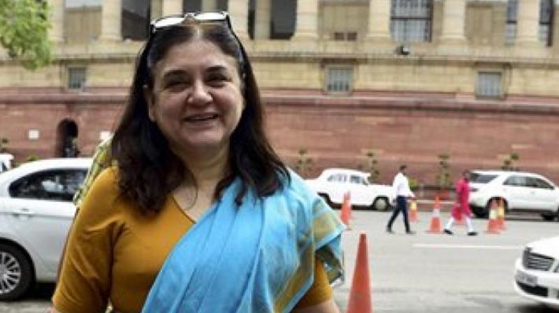 Maneka chides official during review of welfare works