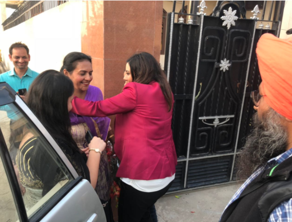Canadian MP, Ruby Sahota gets overwhelmed by the love showered in Punjab
