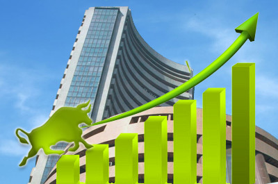 Markets open on a higher note; Sensex up by 264 points