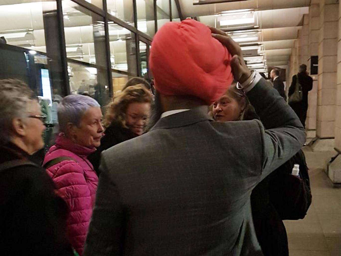 Racist Attack: Punjabi Sikh’s turban ripped outside UK parliament