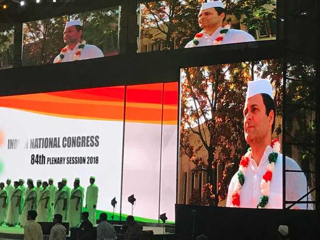 Rahul Gandhi declares war on BJP, says Congress alone can guide the nation