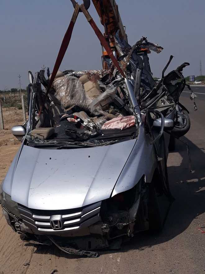 Six youth killed in road accident on Hisar-Sirsa highway