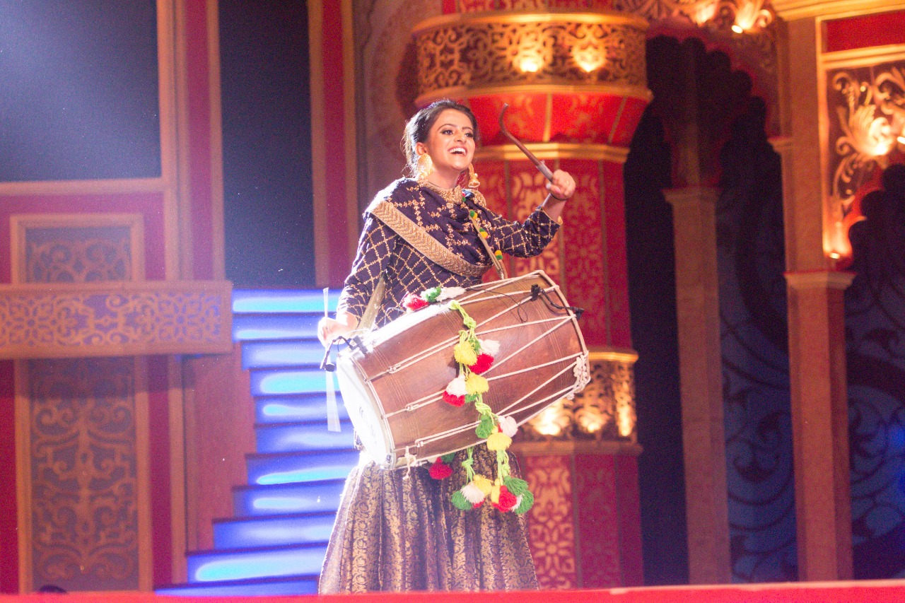 PTC Film Awards begun with a BANG! ON THE DHOL by a 14 year old!