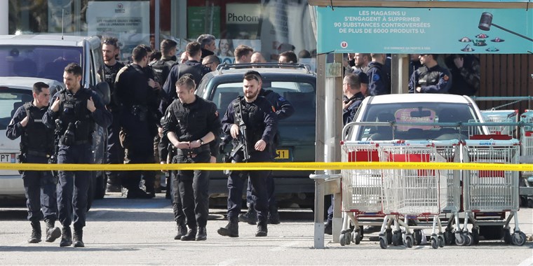 3 people died in a shooting spree and hostage siege in southern France, Attacker Killed