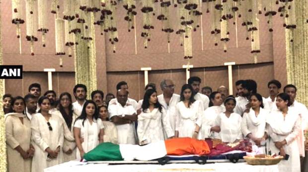 Everyone is asking why was Sridevi wrapped in Tricolor? Here's all you need to know