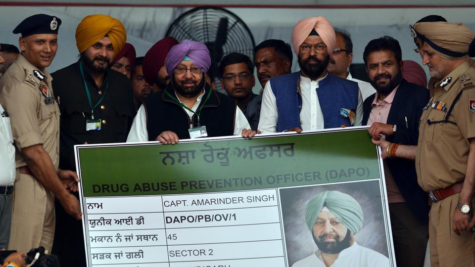 Amarinder launches anti-drugs drive on Bhagat Singh's martyrdom day