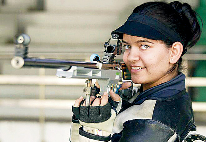Chandigarh Girl Anjum Moudgil shoots Silver at Shooting World Cup