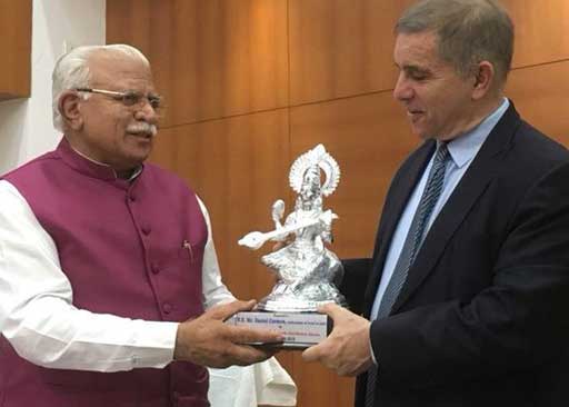 Israel evinces keen interest in mutual cooperation with Haryana