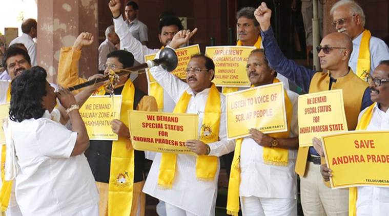 TDP moves no-confidence motion in Parliament