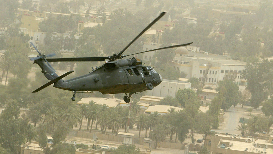 US military helicopter crashes in western Iraq