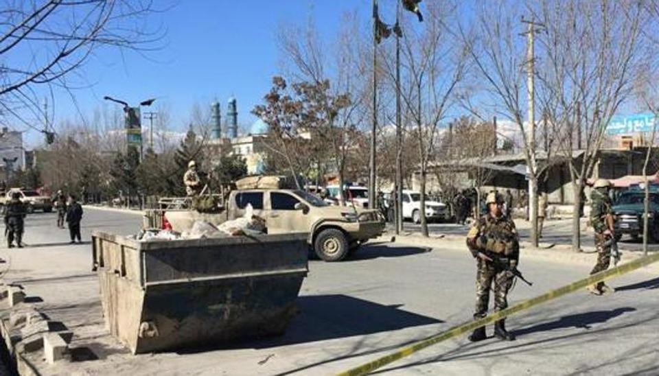 Atleast 26 killed in suicide bomb in Kabul
