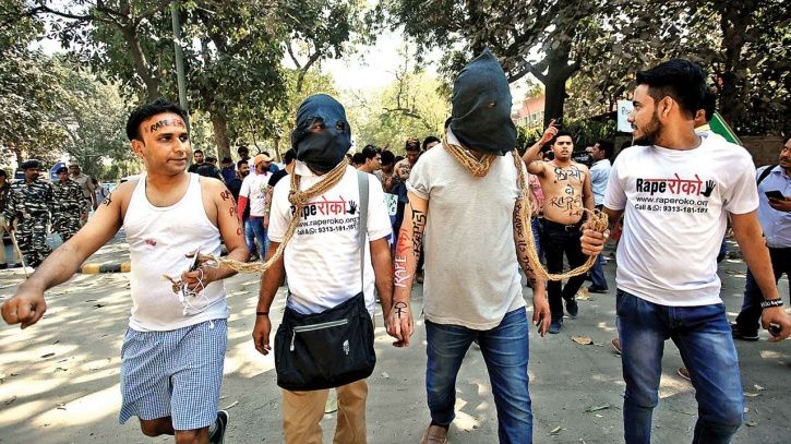 'Short Clothes Do Not Cause Rapes': Male Volunteers March Wearing Shorts In Delhi