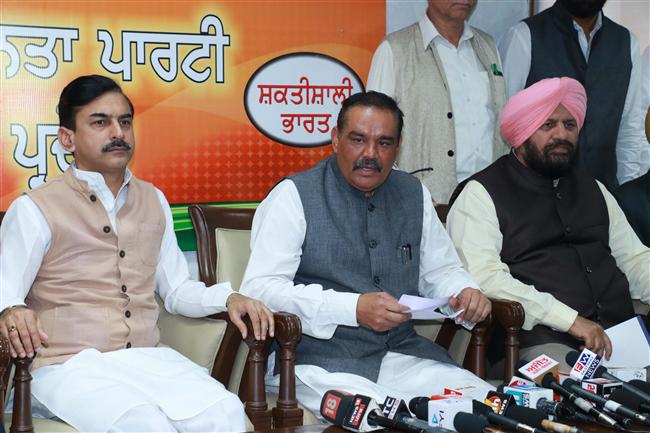 Punjab BJP to hold protest rally against state govt on Mar 18
