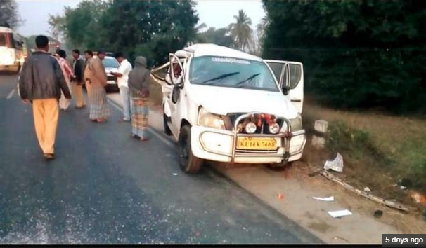 3 Kerala pilgrims killed in a road accident in Tamil Nadu
