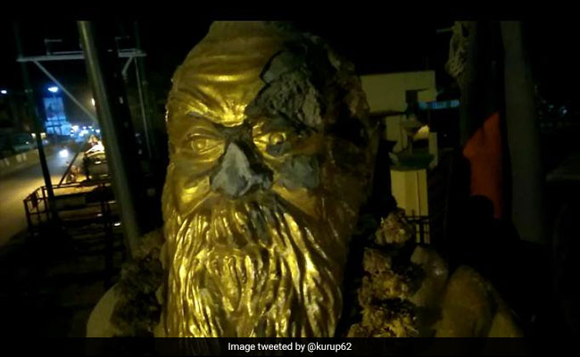 Another Periyar statue vandalised in Tamil Nadu; DMK, Rajini condemn