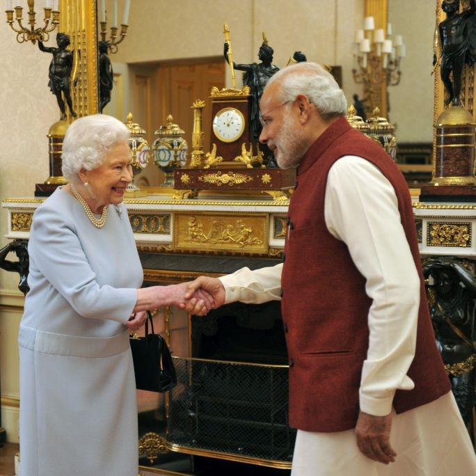 PM Modi calls on Queen Elizabeth II