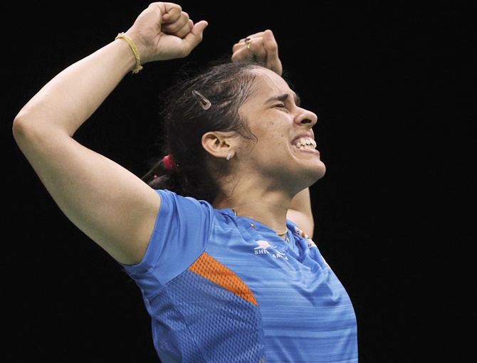 India at CWG: Aggressive Saina clinches women's singles gold