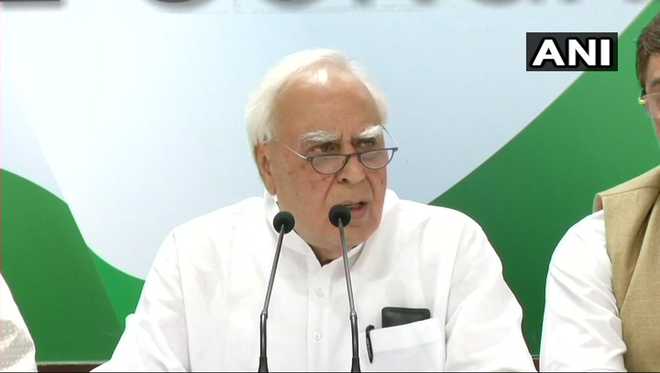 Cong will move SC, says Sibal after RS chairman rejects impeachment notice