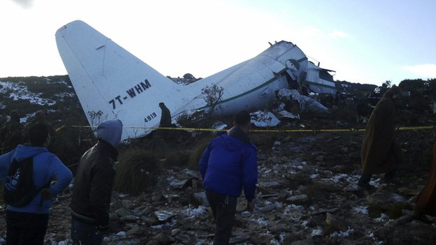 More than 250 dead in Algerian military plane crash