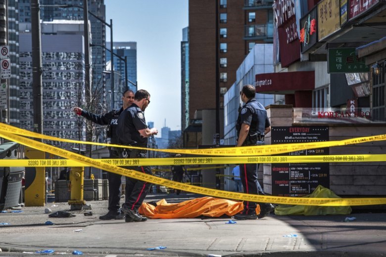 Toronto police report 10th death in van incident
