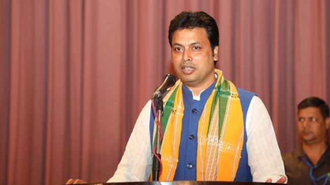 Tripura CM Biplab Kumar Deb says internet existed during Mahabharata era