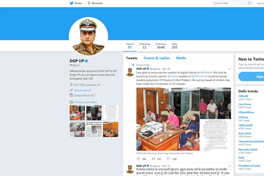 Class X student creates fake Twitter account of the DGP, gets cops to solve a case