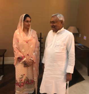 Harsimat Badal meets Nitish Kumar; to meet CMs to get GST waived off on all Holy Takhts