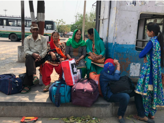 No buses to Himachal, Punjab or Haryana, people troubled at Sector 43 Bus Stand