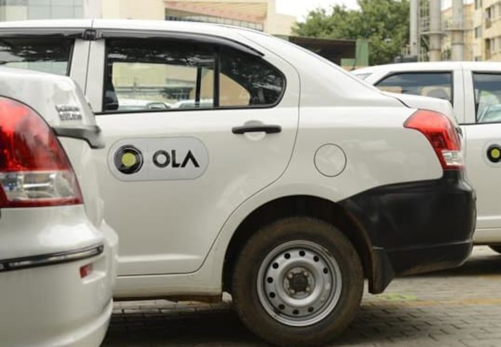 Ola cab driver drives for 500 metres with passenger on bonnet at Delhi’s IGI airport