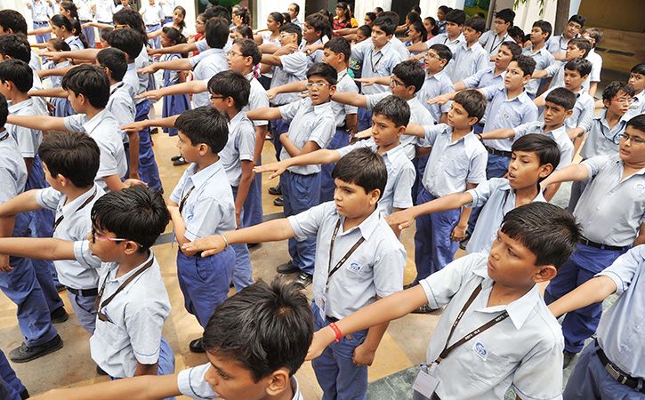 Jodhpur school boys take oath to fight crime against women