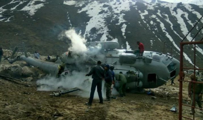 Mi-17 chopper of IAF crashes near Kedarnath 