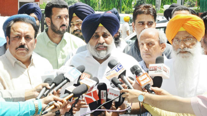 Sikh history book controversy: SAD-BJP delegation meets governor