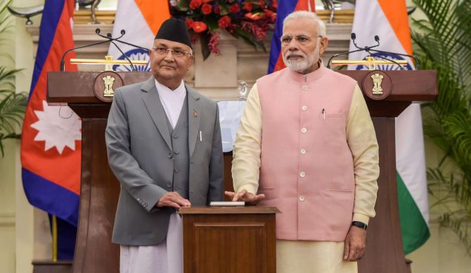 India-Nepal ties scaled 'new heights' after Modi visit: Oli