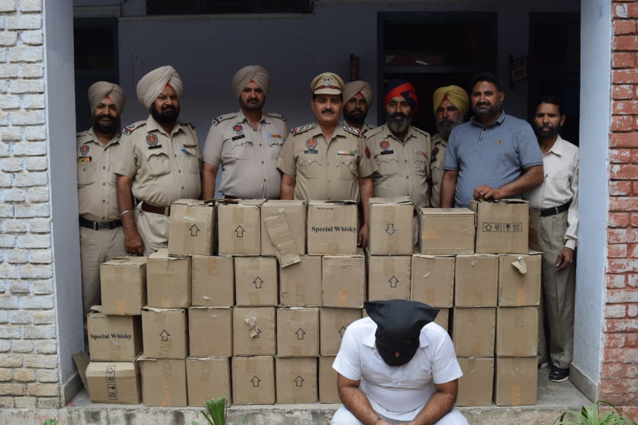 Gurdaspur : 39 boxes of illegal liquor recovered by CIA staff