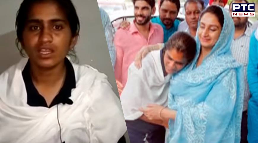 Harsimrat Badal comes to the rescue of a juice seller, gives her 46,000 rupees