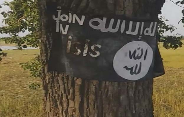 ISIS flag found tied to a tree in Nalbari district