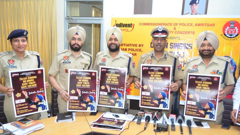 Amritsar police to hold ‘clean singing’ event to inspire youth against drugs