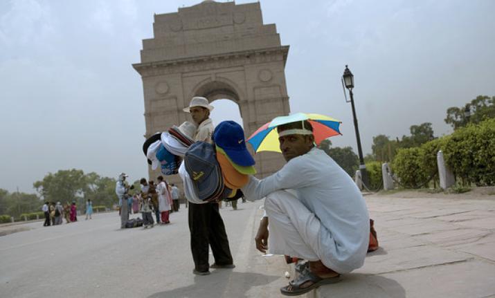 Delhi records hottest day of season