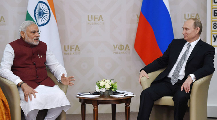PM Modi meets Russian President Putin for first informal summit