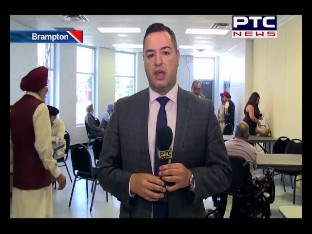 Martin Medeiros Met with Group of Seniors in Brampton