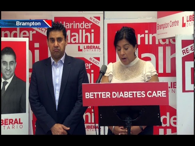 MPP Harinder Malhi Interaction with Media on Diabetes