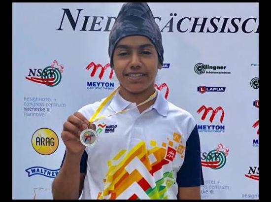 Mohali: Tikka Sodhi won Silver in International Shooting Competition