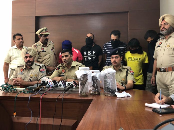 Mohali police arrested 5 members of Sampat Nehra gang in kidnapping case