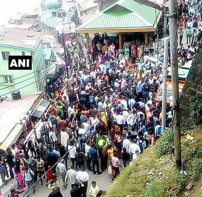 Shimla: Woman dies after being hit by water tanker on Mall road