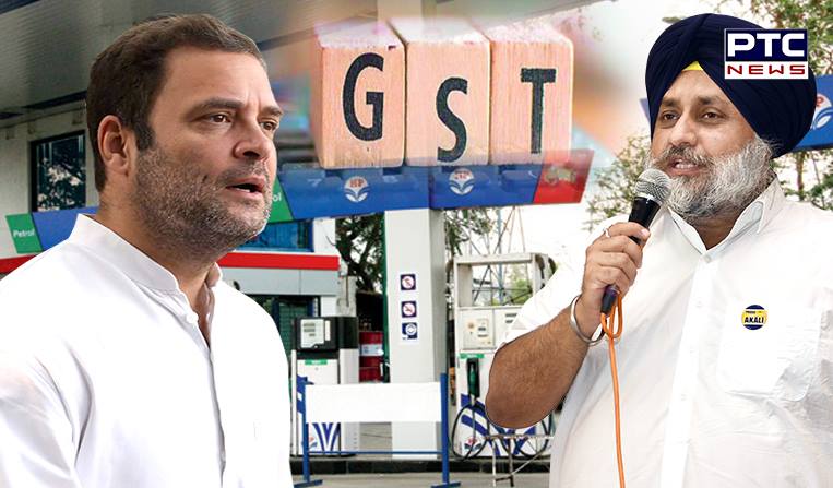 SSB asks Rahul to Direct Punjab FM to take issue to bring fuel under GST 