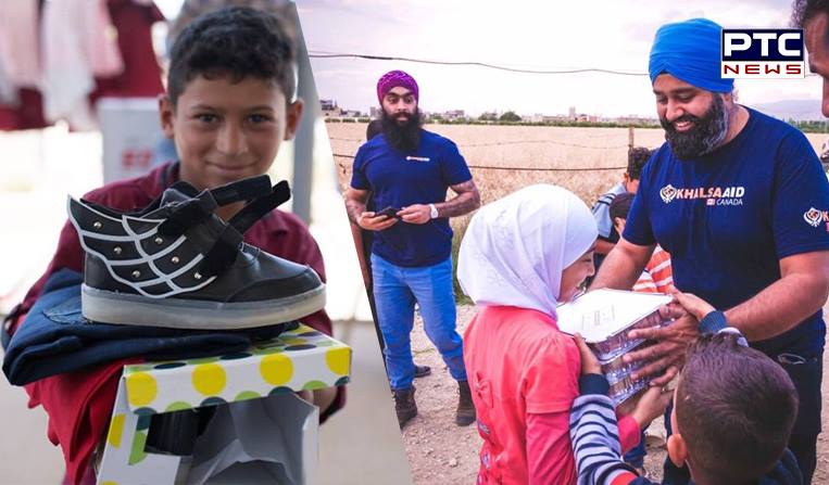 Khalsa Aid offers iftar food packets to over 5,000 Syrian refugees on Ramzan