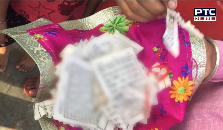 Torn pages of Gutka Sahib found scattered at a village in Moga